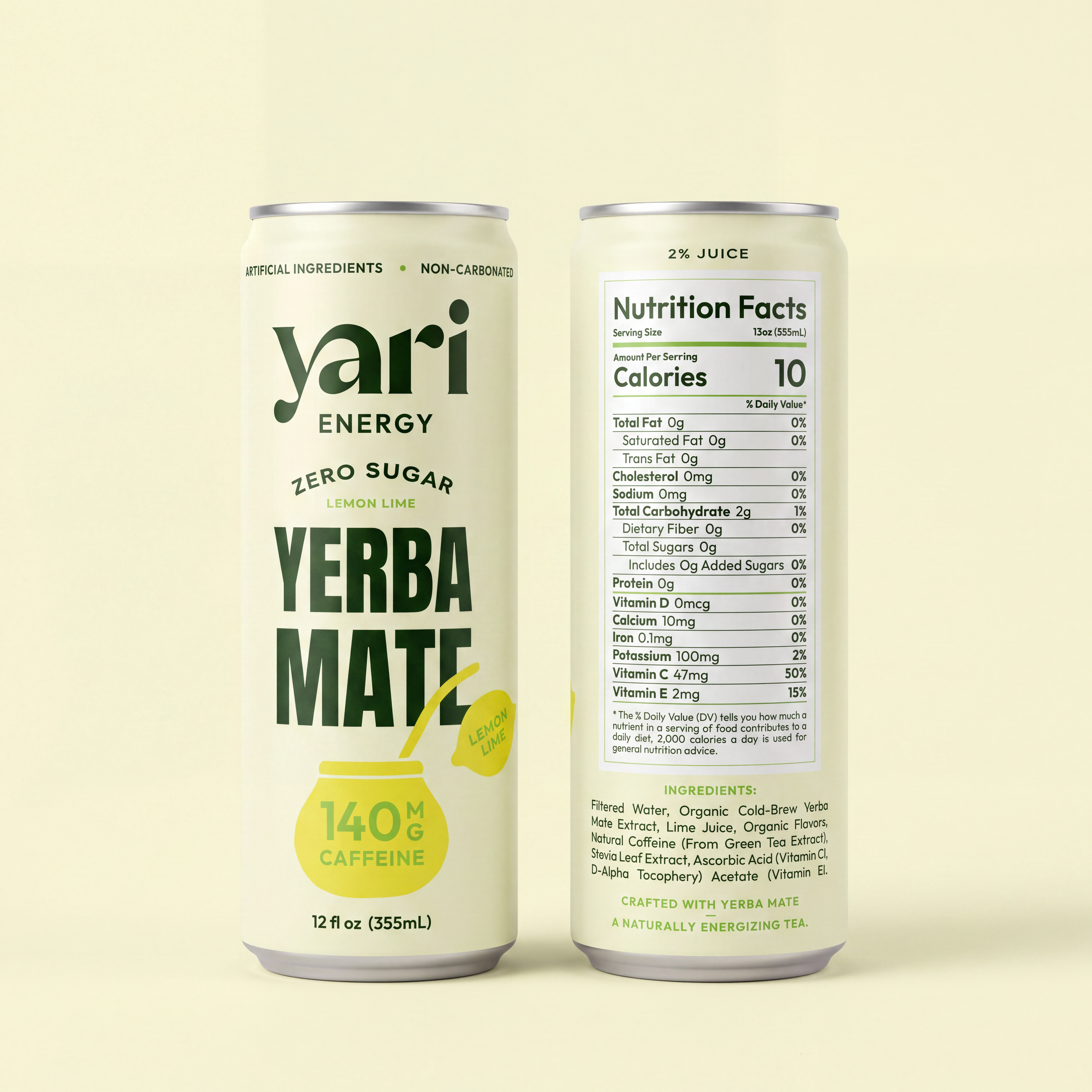 Yari Energy — Lemon Lime